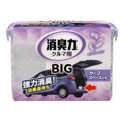 車用 消臭剤 芳香剤 クルマの消臭力 BIG ホワイトムスク 900g