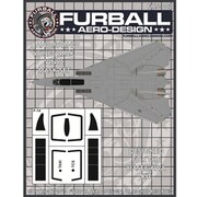 FMS-002 F-14 キャノピー＆ウイングウォーク用マスクセット [1/48 マスキングシートセット]
