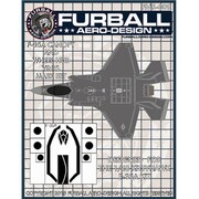 FMS-009 F-35A キャノピー＆ ホイールハブ用マスクセット [1/48 マスキングシートセット]