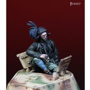 レジン製ミリタリーフィギュア DMF35027 WWII 伊 RSI イタリア装甲隊所属戦車兵 [1/35 プラモデル]