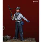 レジン製ミリタリーフィギュア DMF35030 WWII 独 ドイツ海軍 2 短機関銃を携えベルリンへ向かう独海軍兵士 ベルリン攻防戦 1945年 [1/35 プラモデル]