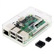 Raspberry Pi3 Model B ボード&ケースセット TSI-PI031-Clear