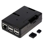Raspberry Pi3 Model B+ ボード&ケースセット Black TSI-Pi044-Black