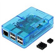 Raspberry Pi3 Model B+ ボード&ケースセット TSI-Pi044-Blue
