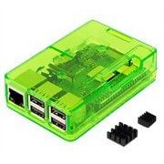 Raspberry Pi3 Model B+ ボード&ケースセット TSI-Pi044-Green