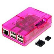 Raspberry Pi ケース 3ple Decker トリプルデッカー TSI-3D-Pi-Case-Pink