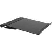 ノートパソコン&タブレット用 アルミスタンド ブラック L SWING-STAND BY ME AS-LWBM-BK