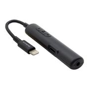 Lightning Φ 3.5mm オーディオ変換アダプター＋充電 OWL-CBLTF35LT01-BK