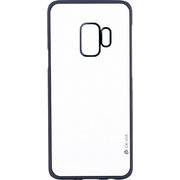 Galaxy S9＋ 対応 Glitter soft case Gun BK
