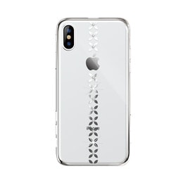 iPhone XS Max 対応 Lucky star Crystal Case SV