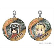 荒野のコトブキ飛行隊 キャラクターラバーチャーム キリエ ＆ エンマ [キャラクターグッズ]