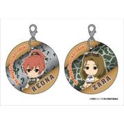 荒野のコトブキ飛行隊 キャラクターラバーチャーム レオナ ＆ ザラ [キャラクターグッズ]
