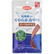 乳酸菌入り やわらかおやつ ビーフ&ササミ [犬用おやつ 40g 国産]