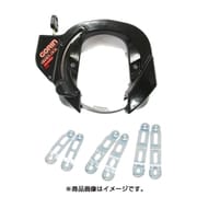 アルミダイカストボディリング錠 マットブラック GR-980