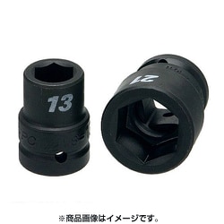 1/2WS-19 [インパクトショートソケット]
