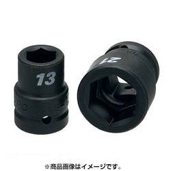1/2WS-35 [12.7インパクトショートソケット]