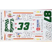 PWS26 NASCAR ポンティアック ＃3/87 デイル・アンハート 1989 [1/25 カーモデル用デカール]