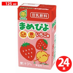 豆乳飲料 まめぴよいちご味 125ml×24本
