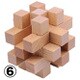 木製立体パズル 大秀才の青箱 6 [木製パズル]