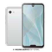 PM-AQR2CFLGLP [AQUOS R2 compact ガラスコートフィルム 衝撃吸収 液晶保護フィルム]