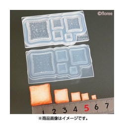 C-688 食パン 立体型 [ソフトモールド シリコーン製]