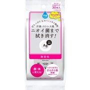 フェイス/ボディシート エージーデオ24 クリアシャワーシート 保湿成分配合 無香料 30枚入