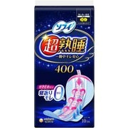 ソフィ 超熟睡ガード400 特に多い夜用 羽つき 40cm 10個 [生理用ナプキン]