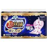 ソフィ 超熟睡 極上フィット370 安心スリムタイプ 特に多い夜用 羽つき 37cm 10個 [生理用ナプキン]