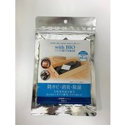 with BIO 防カビ・消臭・除湿収納シート 6枚入