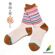 CEA1033 BEG 22-24 [アウトドアソックス ミドル (レディース) 22-24cm ベージュ]