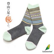 CEA1033 GRY 22-24 [アウトドアソックス ミドル (レディース) 22-24cm グレー]