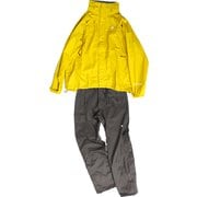 レインウェア メンズセット CEW7011S YLCH イエロー/チャコール Mサイズ [レインウェア メンズセット イエロー/チャコール Mサイズ]