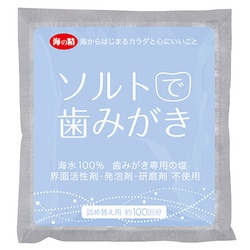 海の精 ソルトで歯みがき（詰換え用） 25g