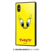 IQ-WP20K1B/TW001 [iPhone XS/iPhone X 耐衝撃ガラスケース KAKU ルーニー・テューンズ トゥイーティーフェイス]