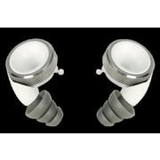 Knops_KR_WH [4段階音量調節可能な耳栓 Knops Knurled Ring White]