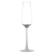ワイングラスフルート ゴールドポイント ブルー 200ml A515-275BL