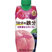 TBC 鉄分＋葉酸 ピーチミックス 330ml