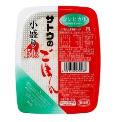 ヨドバシ Com 佐藤食品 サトウのごはん コシヒカリ 小盛 150g レトルトごはん 通販 全品無料配達