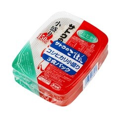 ヨドバシ.com - 佐藤食品 サトウのごはん コシヒカリ 小盛 150g×3食 