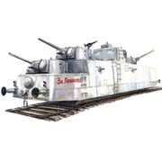 UU72677 露・MBV-2自走装甲列車76.2mmF-34砲搭載 [1/72スケール プラモデル]