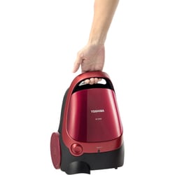 TOSHIBA 東芝 VC-PH9-R 紙パック式掃除機 レッド 2021年製 TOSHIBA 東芝 紙パック 掃除機 自走式 クリーナー VC-PH9(R