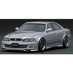 イグニッションモデル1／４３ JZX100チェイサー シルバーBBSホイール-