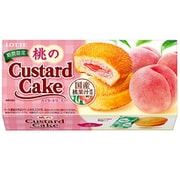 ロッテ 桃のカスタードケーキ 6個