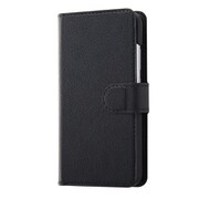 AQUOS R2 compact 手帳型ケース シンプル マグネット ブラック/ブラック RT-AQR2COELC1/BB