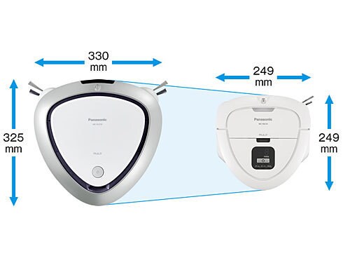 ヨドバシ.com - パナソニック Panasonic MC-RSC10-W [ロボット掃除機