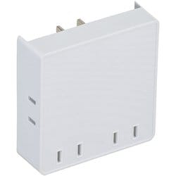 スクエアタップ 4個口 HS-A4PBT-W