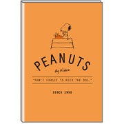 マンスリー手帳 2019年2月始まり AB6サイズ PEANUTS/スヌーピー シンプル オレンジ P-13424