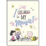 マンスリー手帳 2019年2月始まり B6サイズ PEANUTS/スヌーピー クラシックアート music! P-13437
