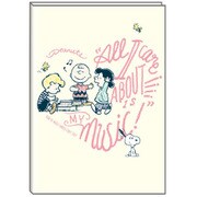 マンスリー手帳 2019年2月始まり B6サイズ PEANUTS/スヌーピー クレヨン ハート P-13448