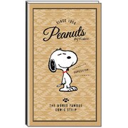 手帳 2019年2月始まり HB6サイズ PEANUTS/スヌーピー クラシックアート ブラウン P-13459